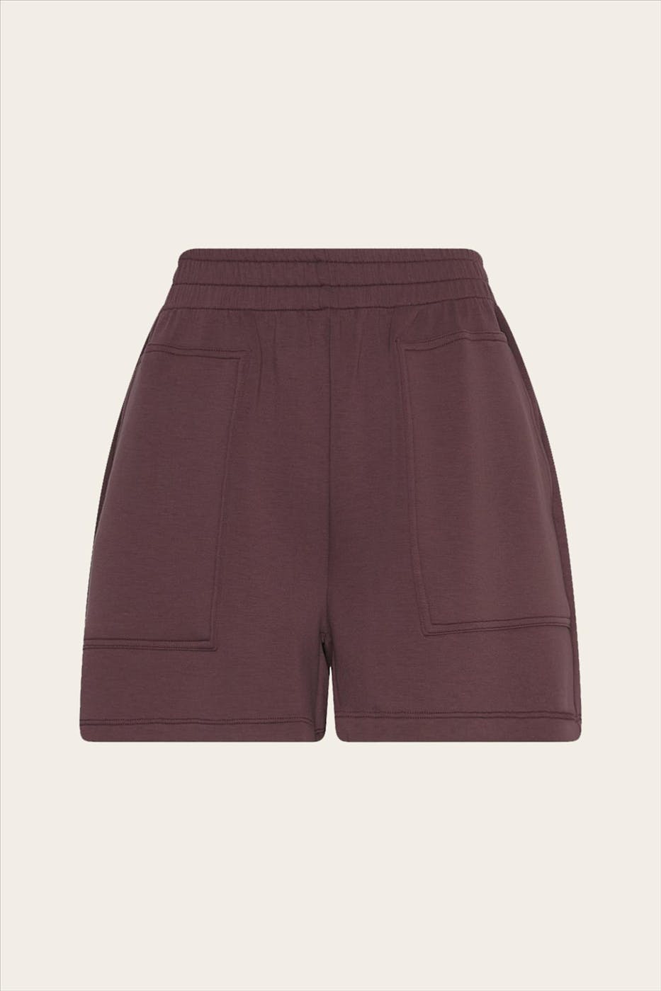 MSCH COPENHAGEN - Donkerpaarse Harissa Ima short