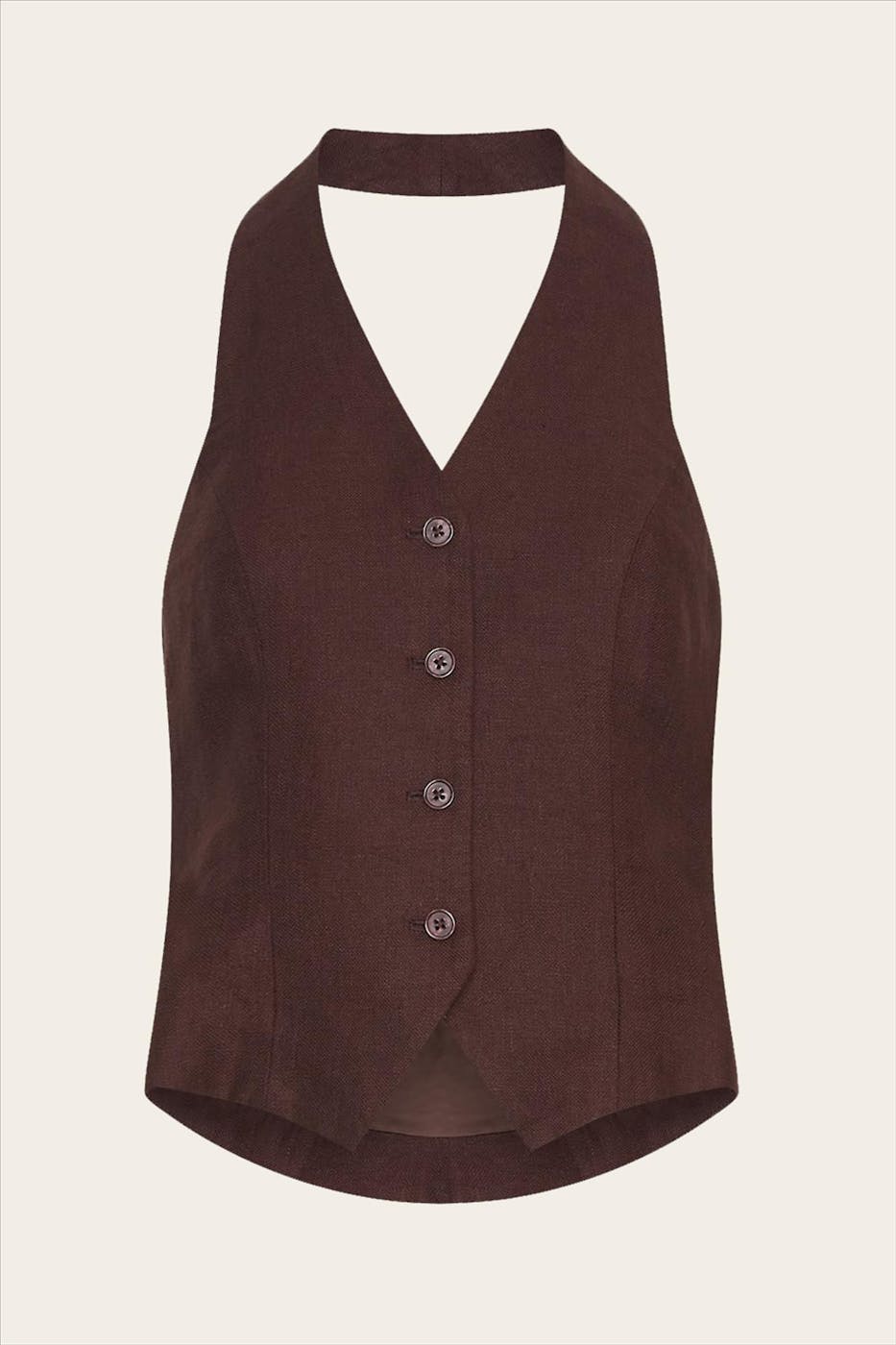 MSCH COPENHAGEN - Donkerpaarse Naira Claritta waistcoat