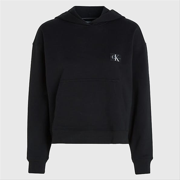 Calvin Klein Jeans - Zwarte CKJ Badge hoodie
