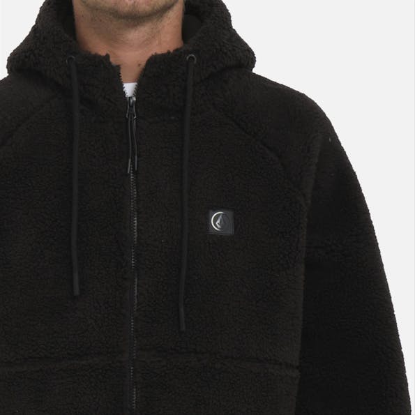 Volcom - Zwarte Arstone Zip Fleece