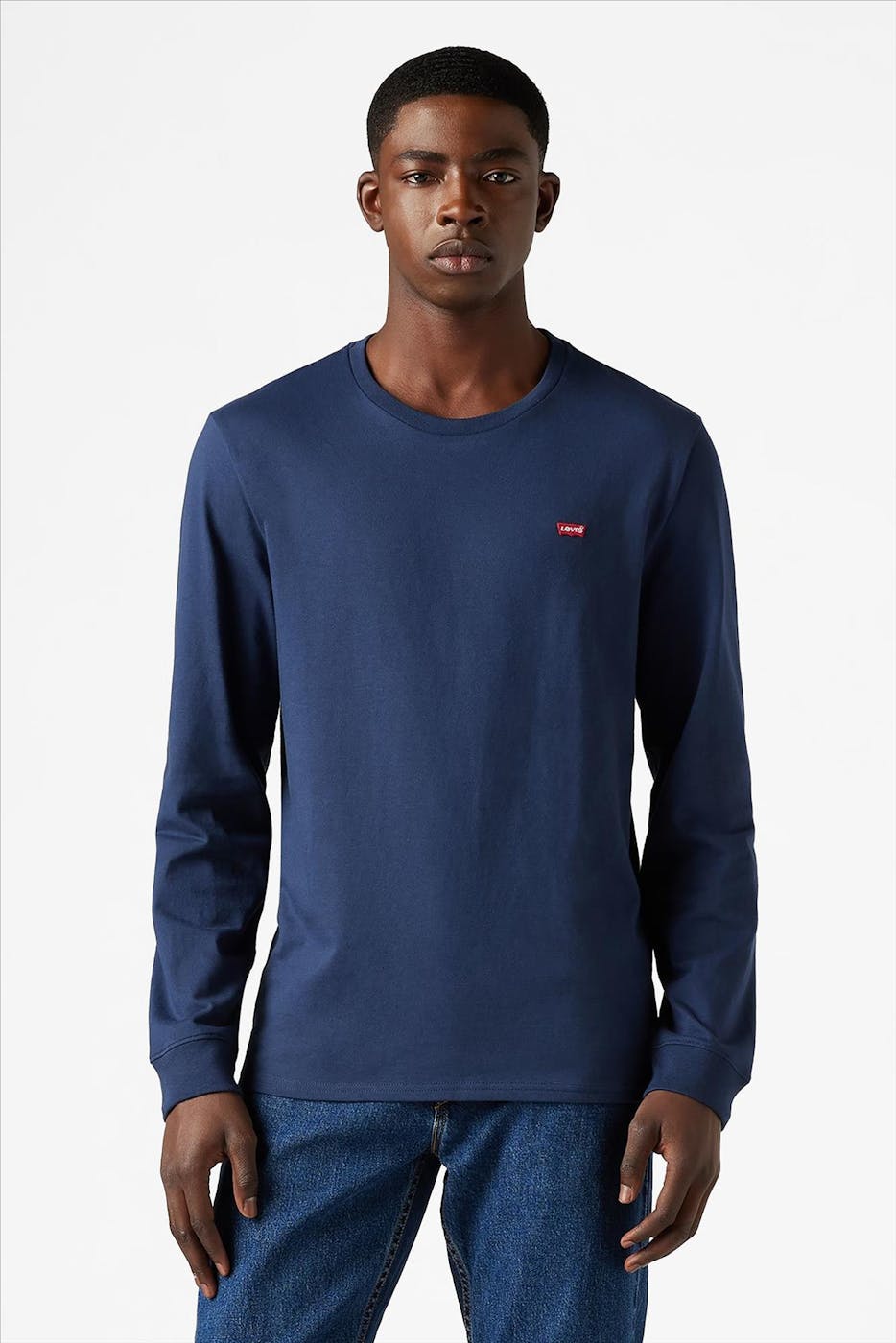 Levi's - Donkerblauwe Original longsleeve