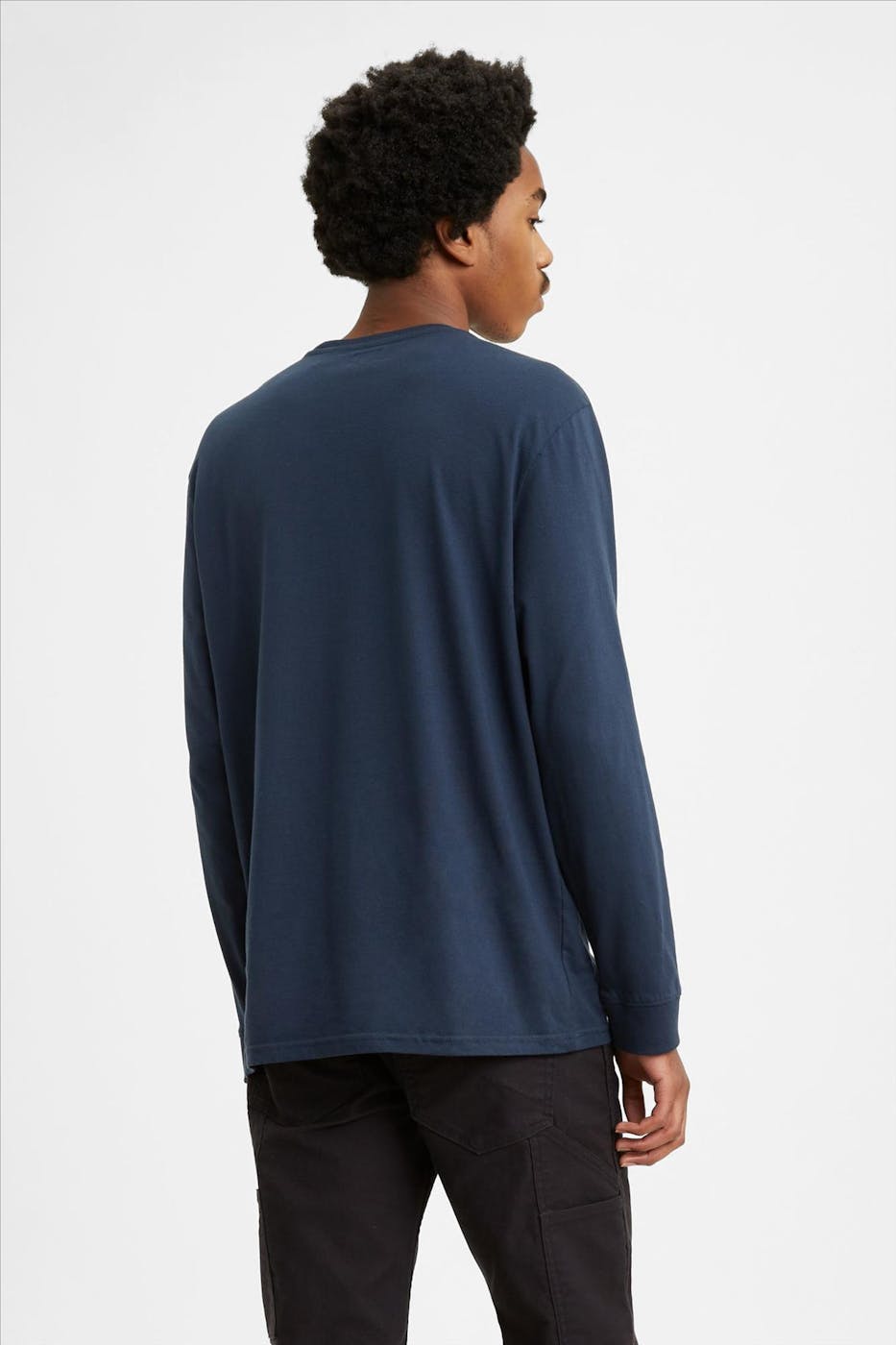 Levi's - Donkerblauwe Original longsleeve