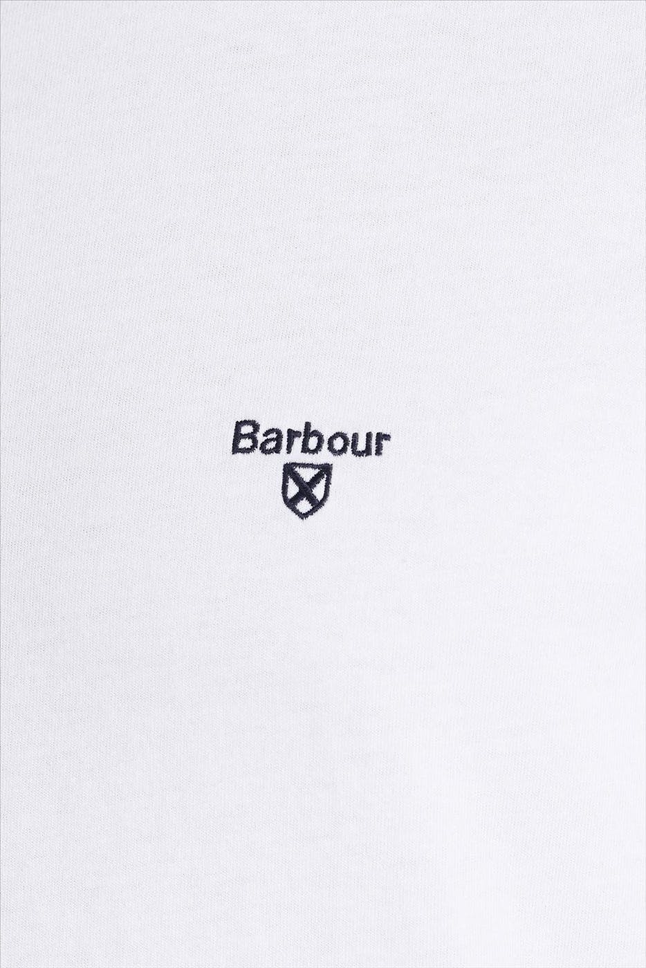 Barbour - Witte Essential Sports T-shirt