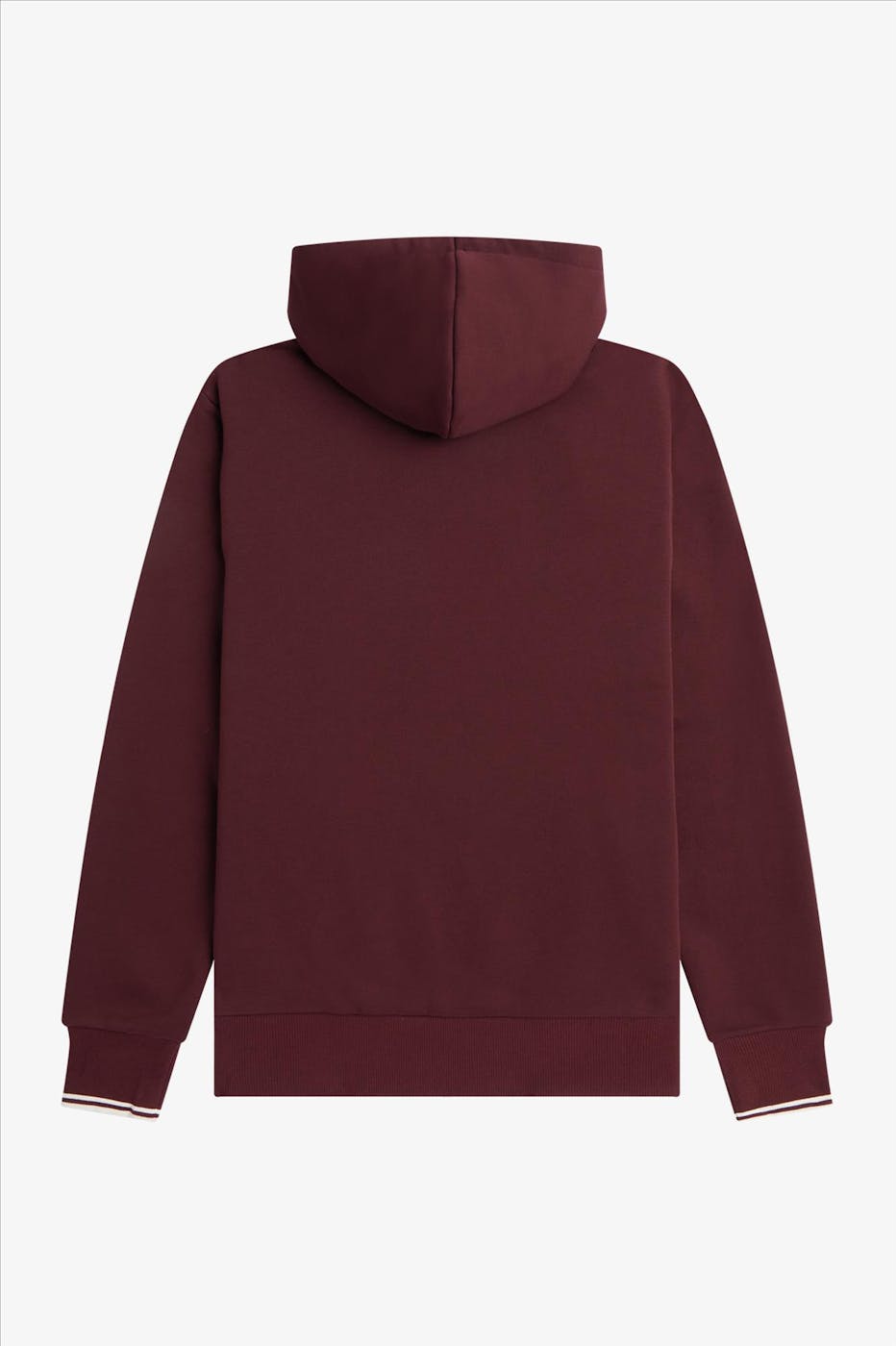 Fred Perry - Bordeaux Tipped Hooded sweater