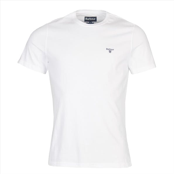 Barbour - Witte Essential Sports T-shirt