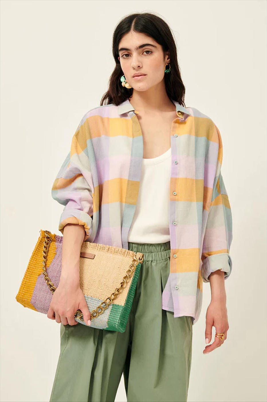Sessùn - Multicolor Delima blouse