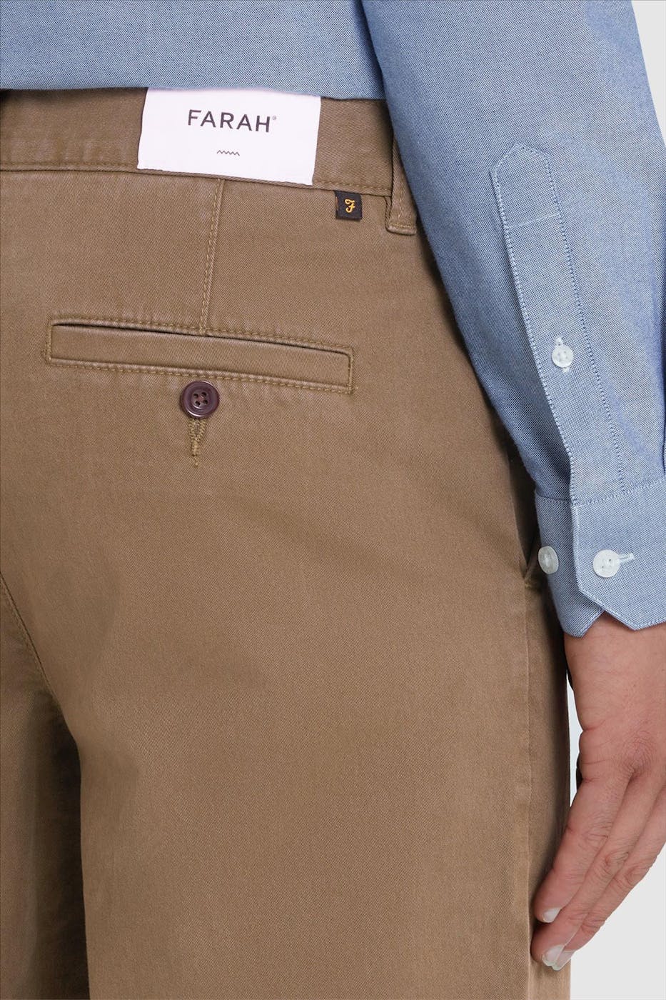 FARAH - Beige Norwood chino