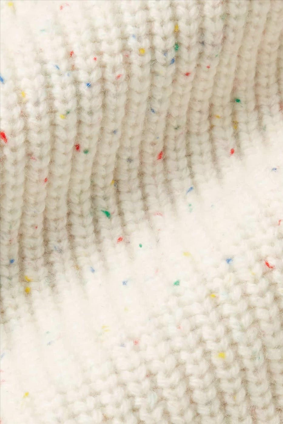 Thinking Mu - Ecru Carmen Knitted trui