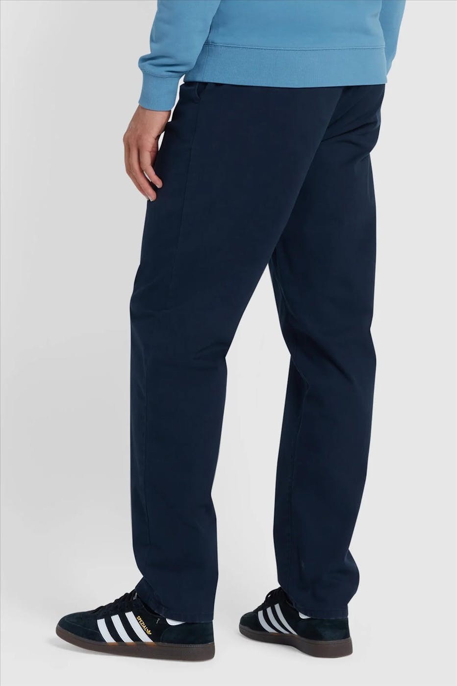 FARAH - Donkerblauwe Norwood chino