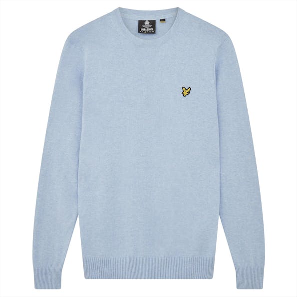 Lyle & Scott - Lichtblauwe Crew Jumper trui