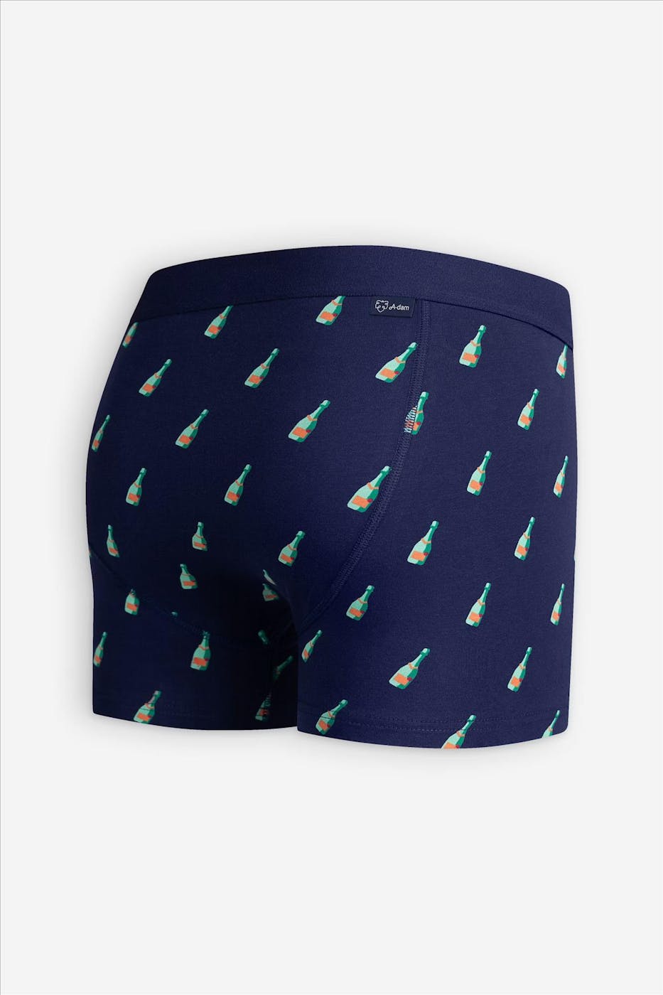 A'dam - Donkerblauwe Champagne Bottle boxershort