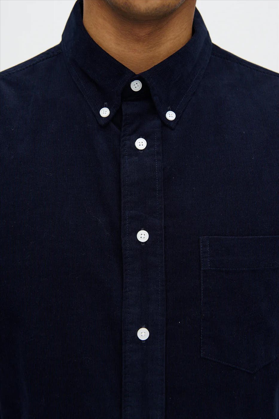 Minimum - Donkerblauw Colt hemd