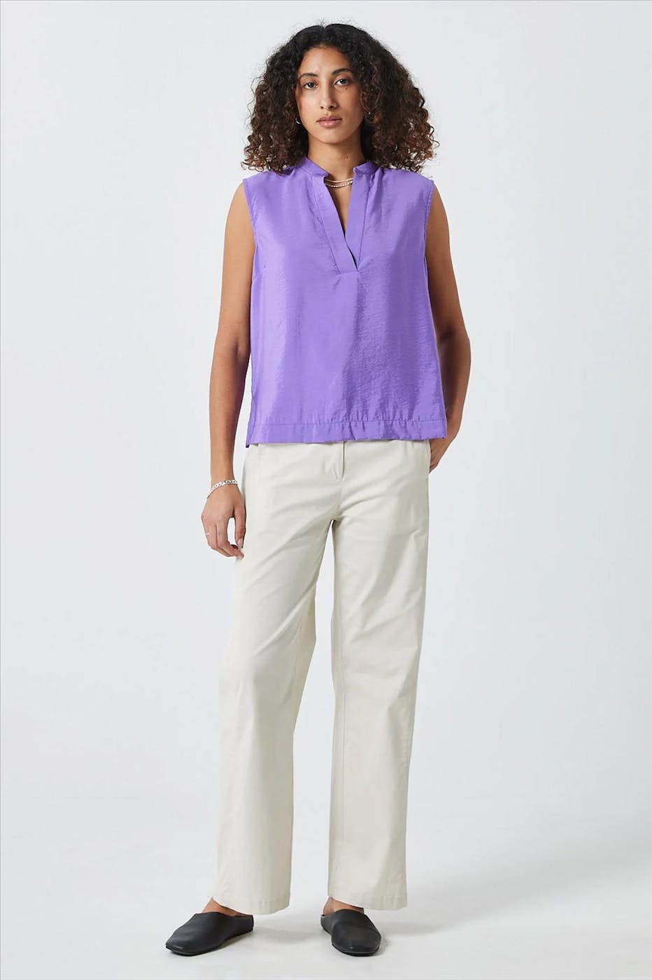 Minimum - Paarse Bolino blouse