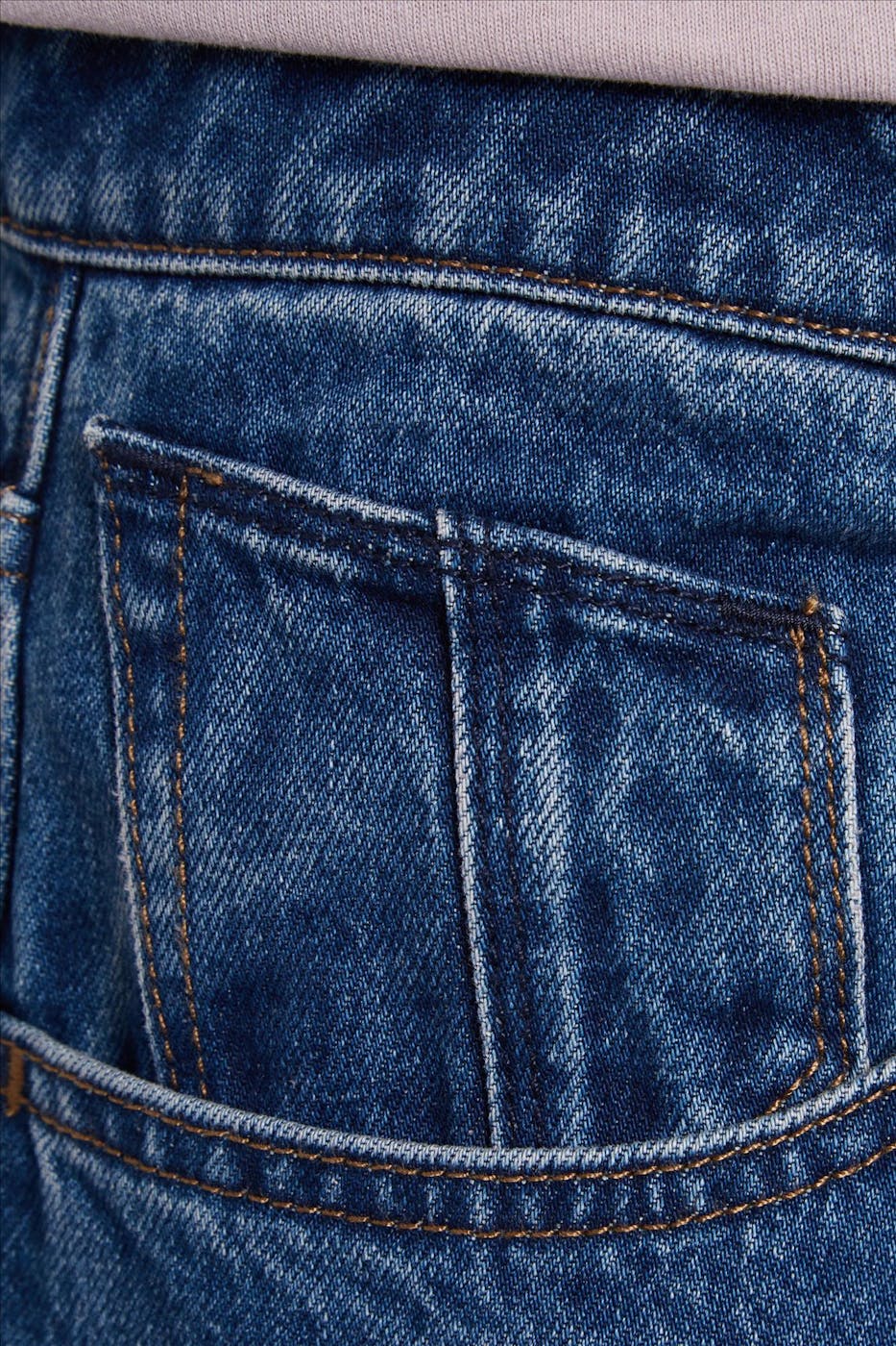 Volcom - Donkerblauwe Billow baggy jeans