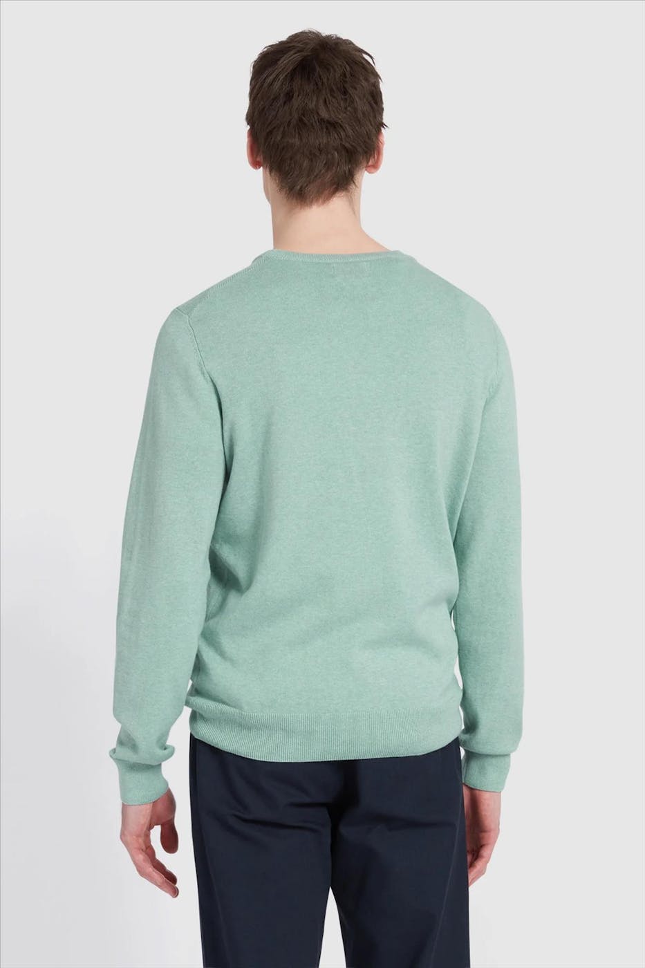 FARAH - Lichtgroene Mullen trui