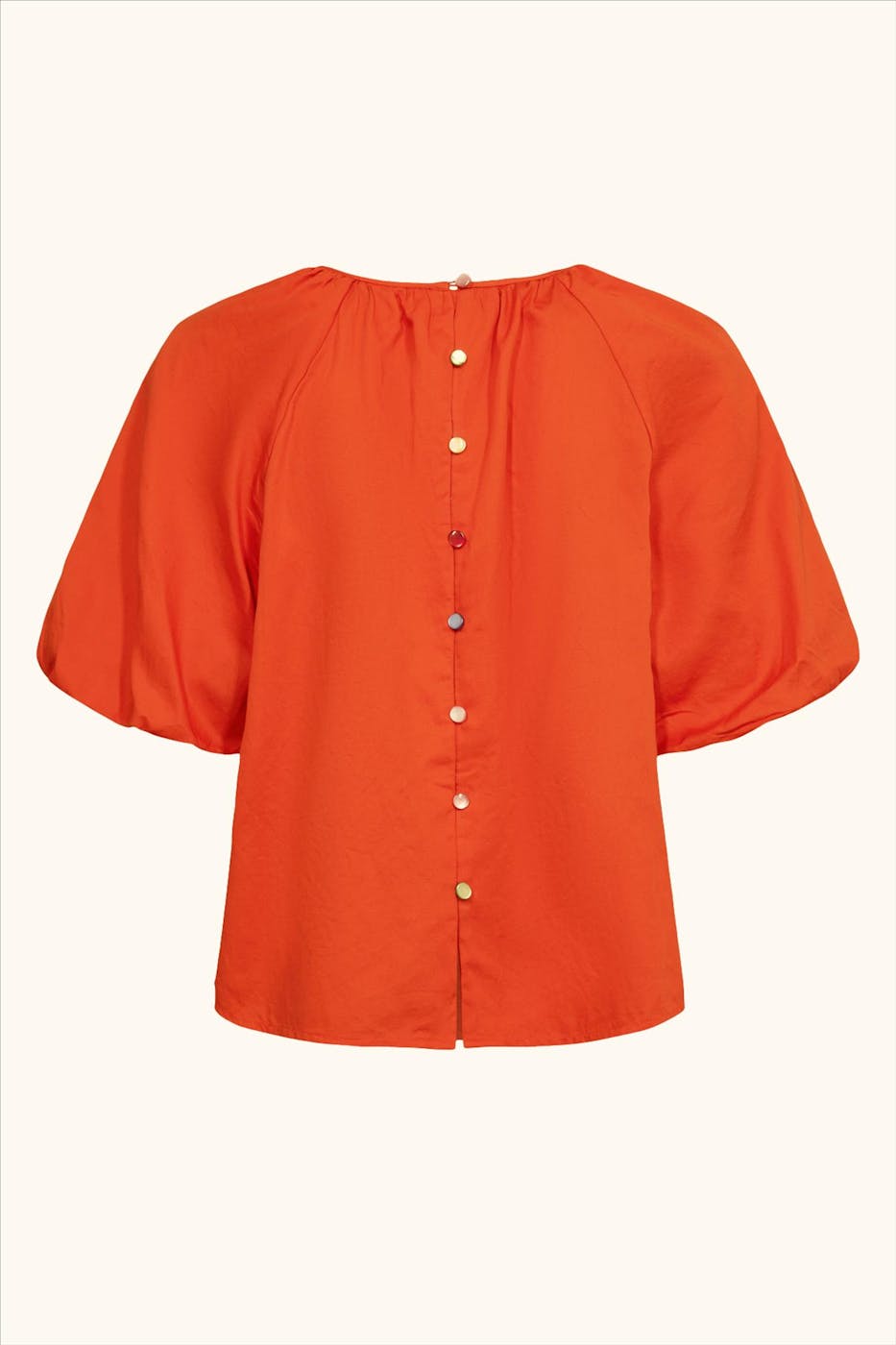 Nümph - Roodoranje Trine blouse