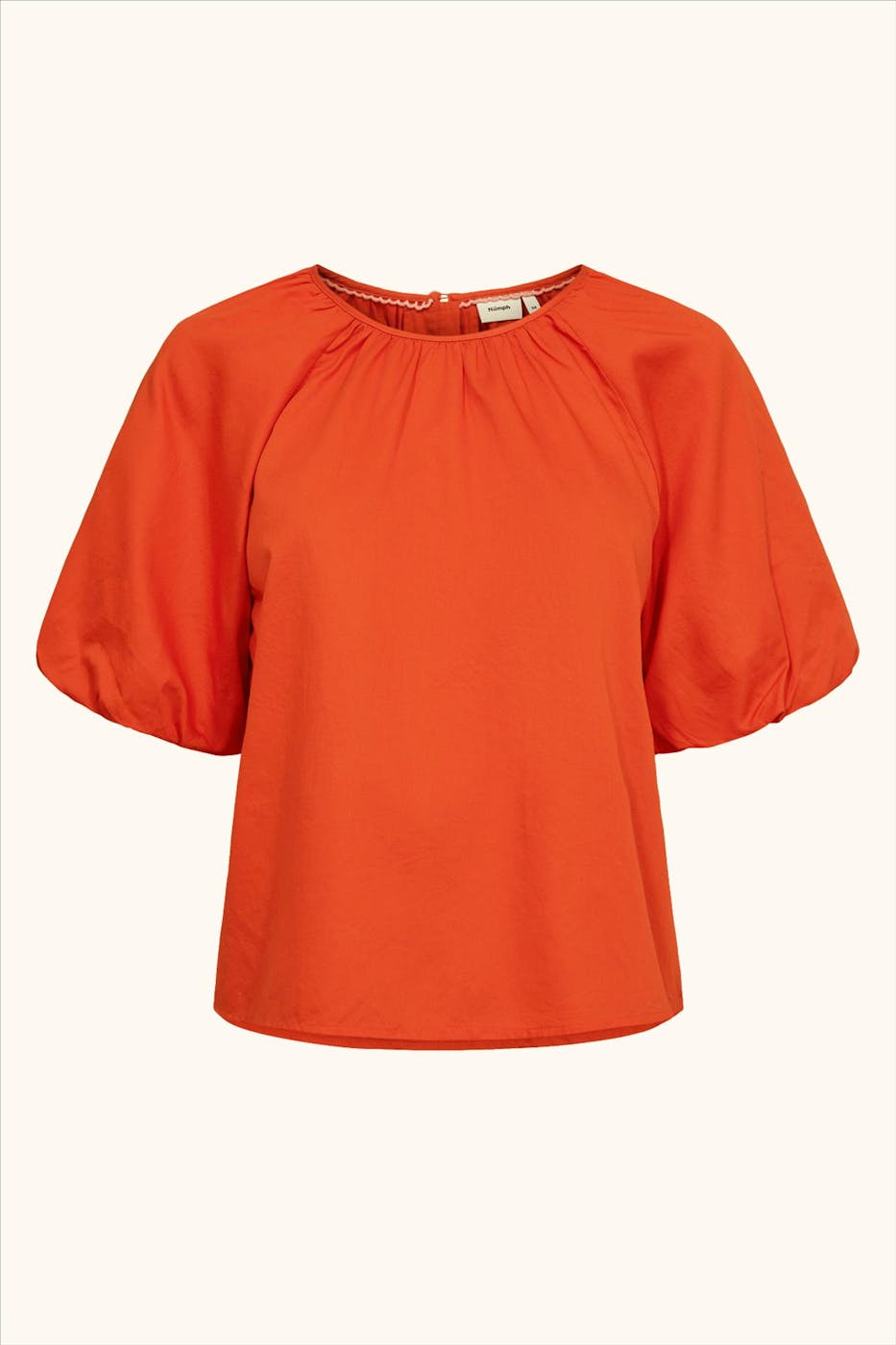 Nümph - Roodoranje Trine blouse