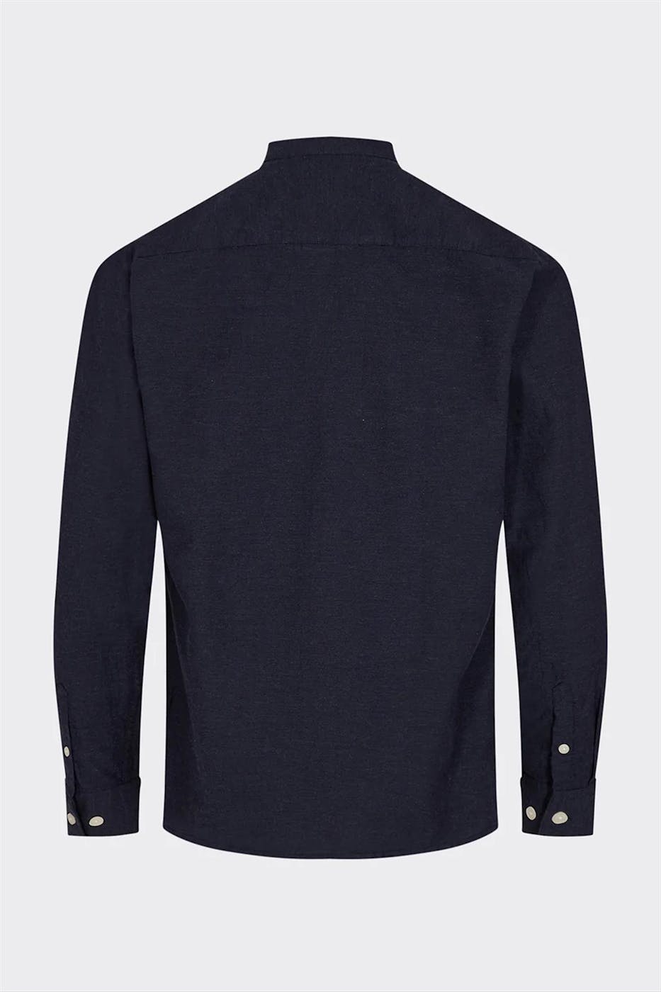 Minimum - Donkerblauw Anholt hemd