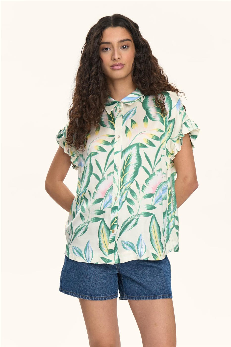 Nümph - Ecru Gwenna blouse