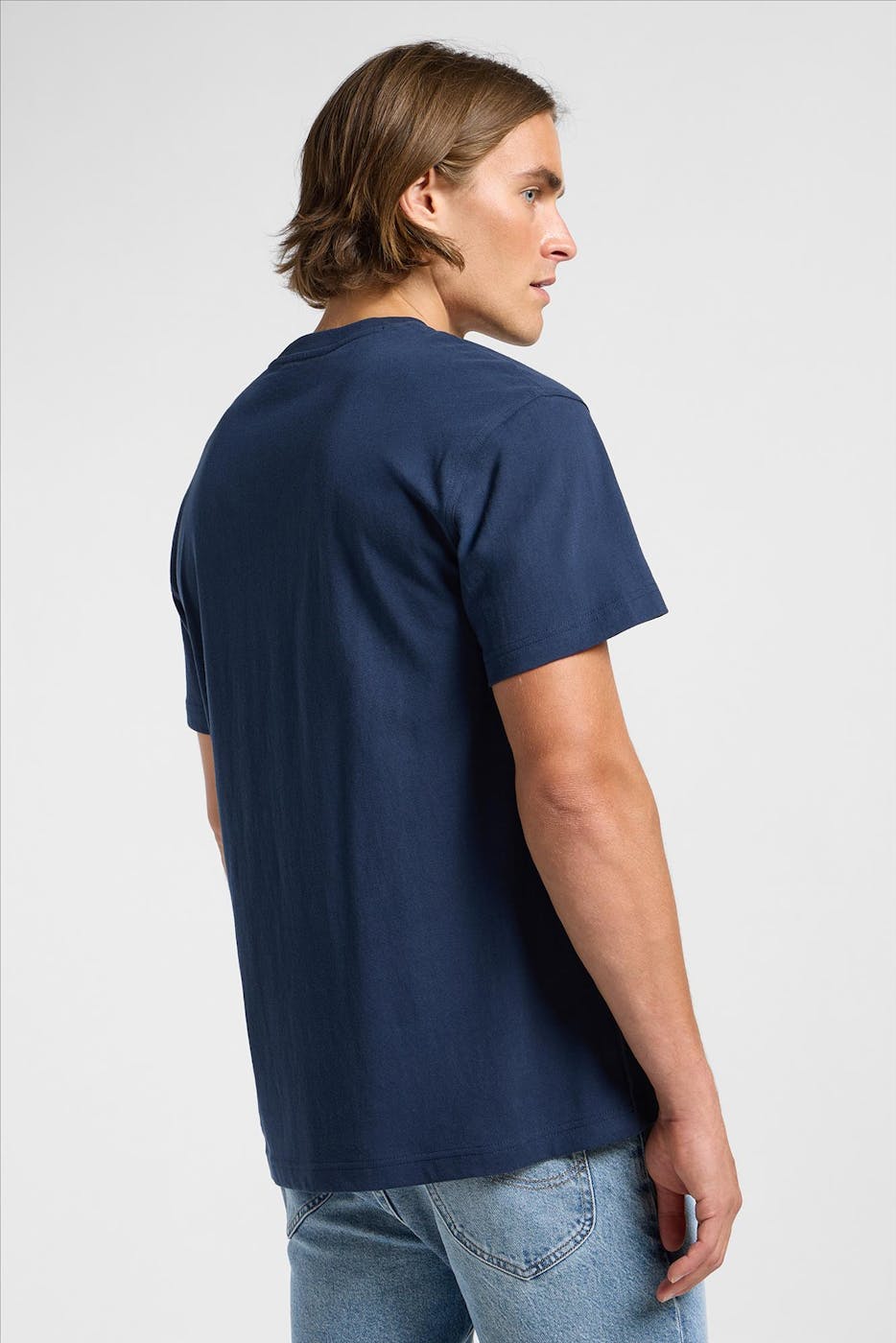 Lee - Donkerblauwe Pocket T-shirt