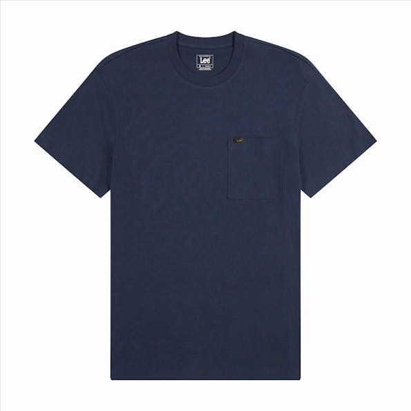 Lee - Donkerblauwe Pocket T-shirt