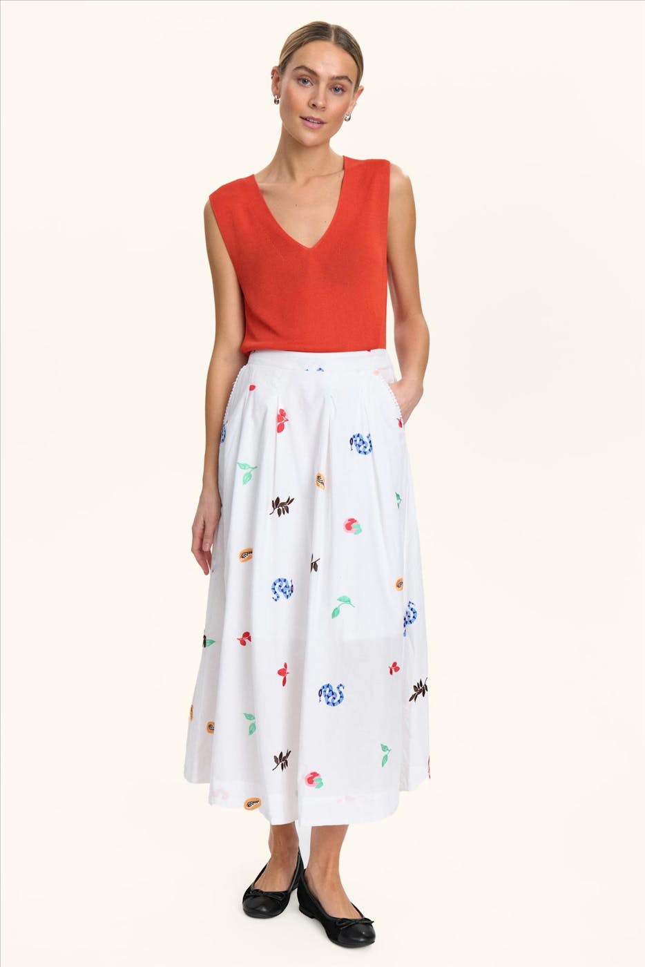 Nümph - Witte Valentine rok
