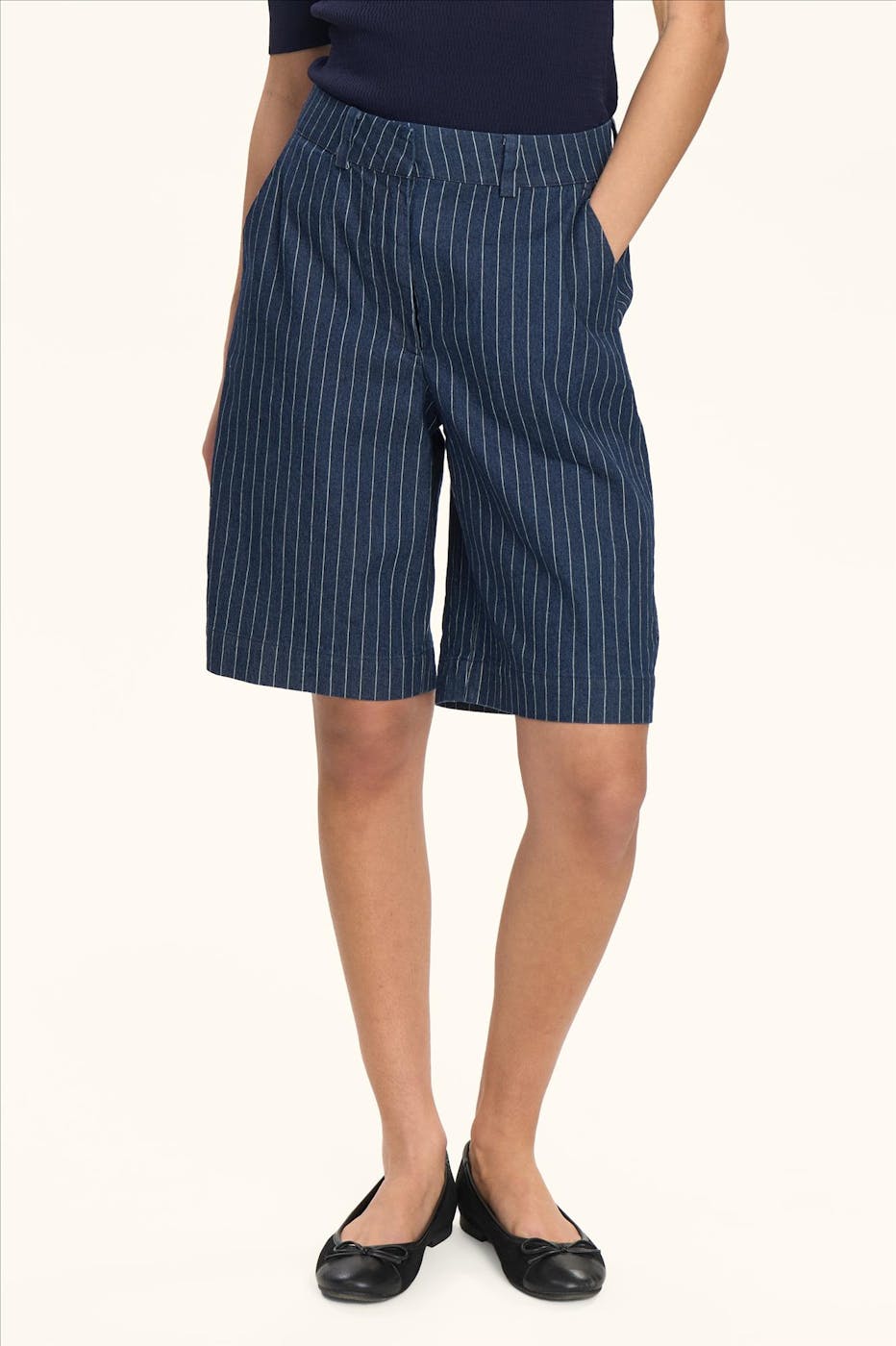 Nümph - Donkerblauwe Vibeke jort short