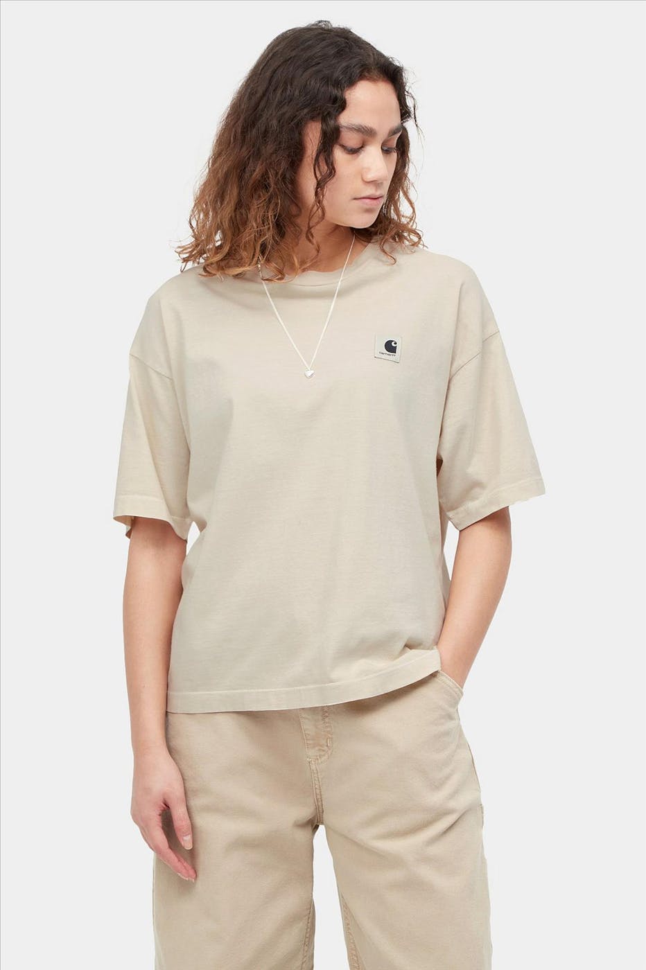 Carhartt WIP - Lichtbeige Nelson T-shirt