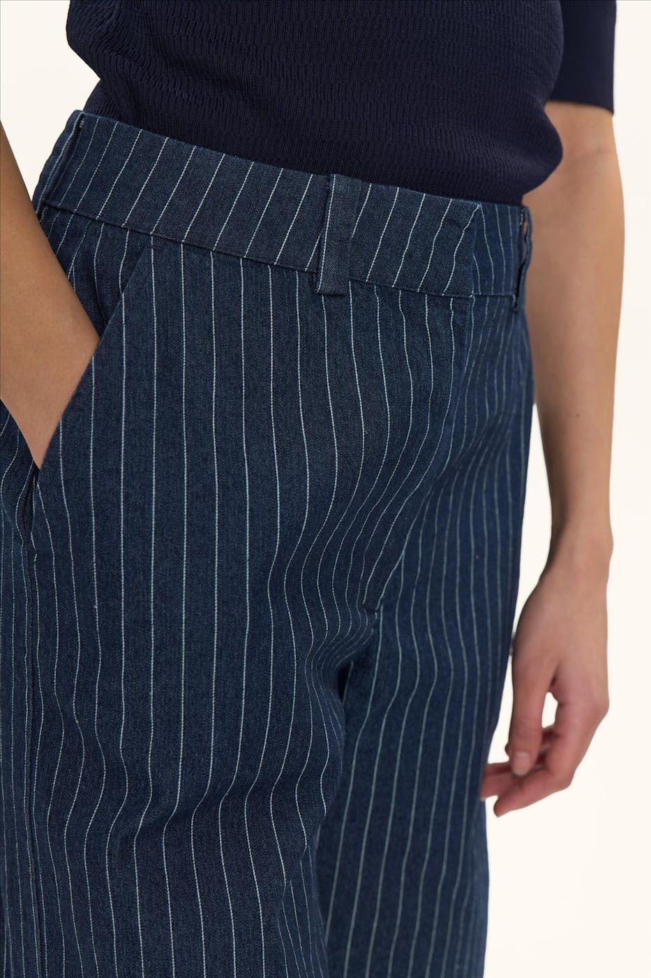 Nümph - Donkerblauwe Vibeke jort short