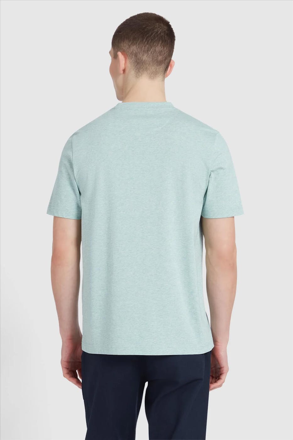 FARAH - Mintgroene Danny T-shirt