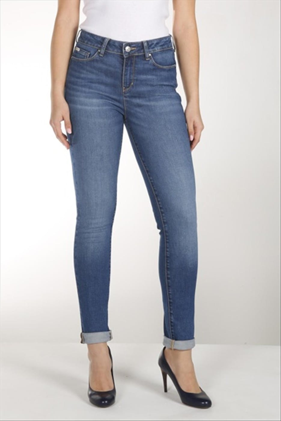 Lee Cooper - Blauwe Slim Kato jeans