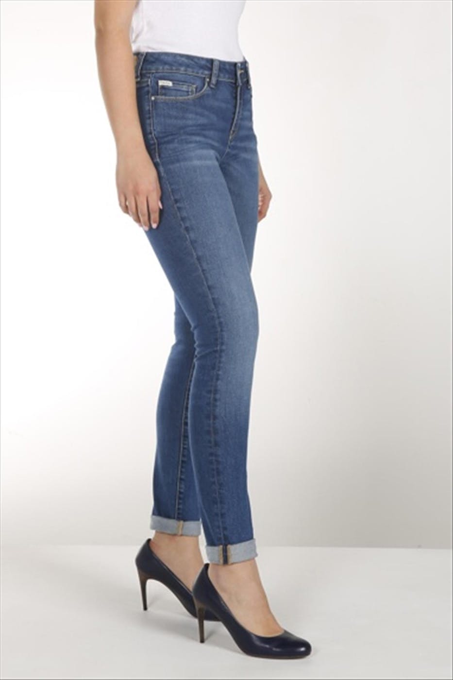 Lee Cooper - Blauwe Slim Kato jeans