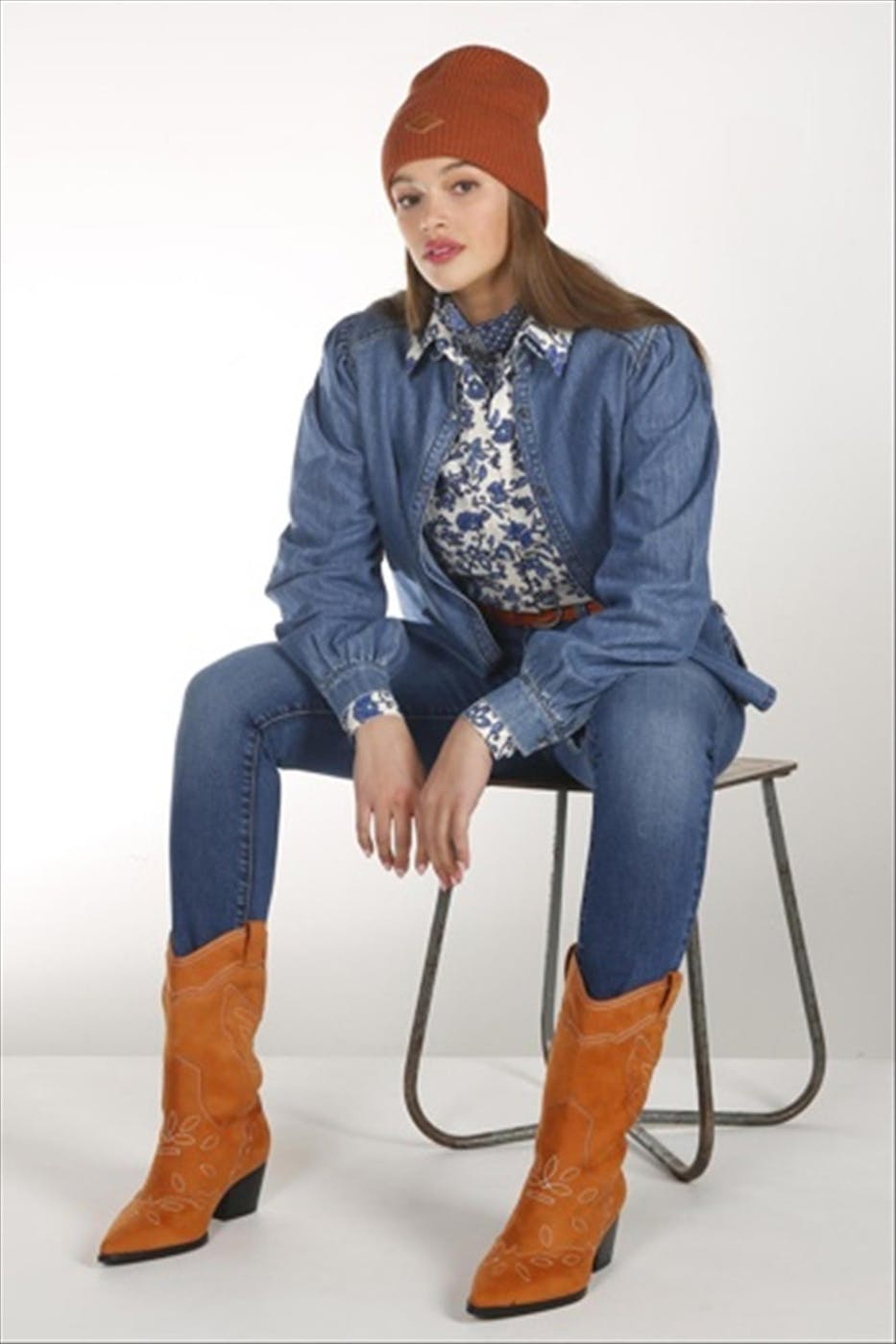 Lee Cooper - Blauwe Slim Kato jeans