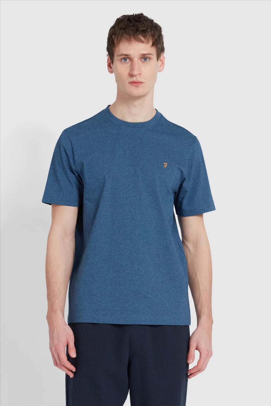 FARAH - Blauwe Danny T-shirt