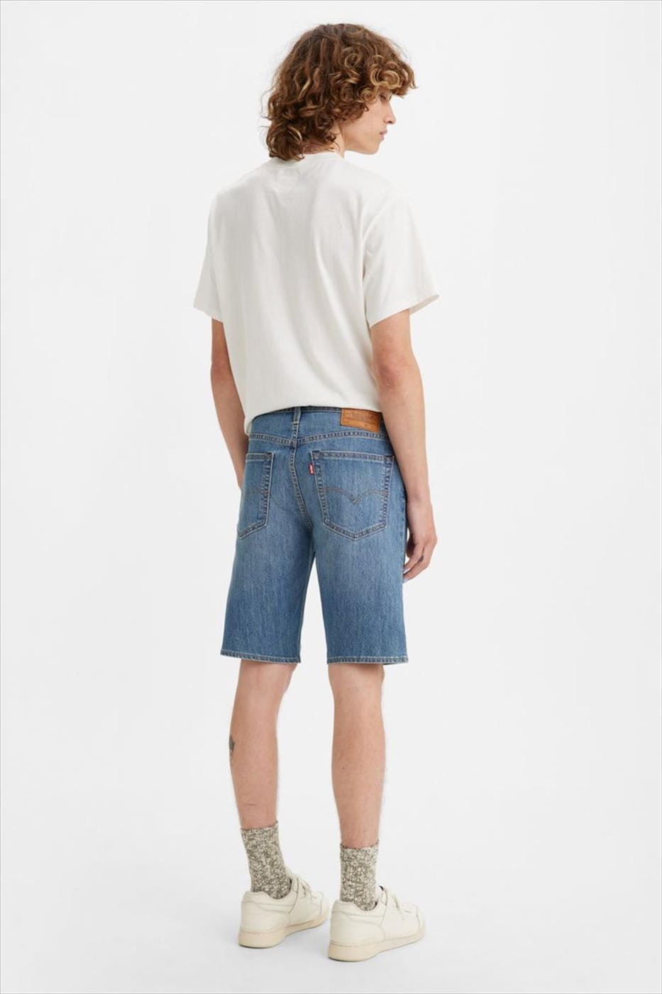 Levi's - Blauwe Ademende 405 Jeans short