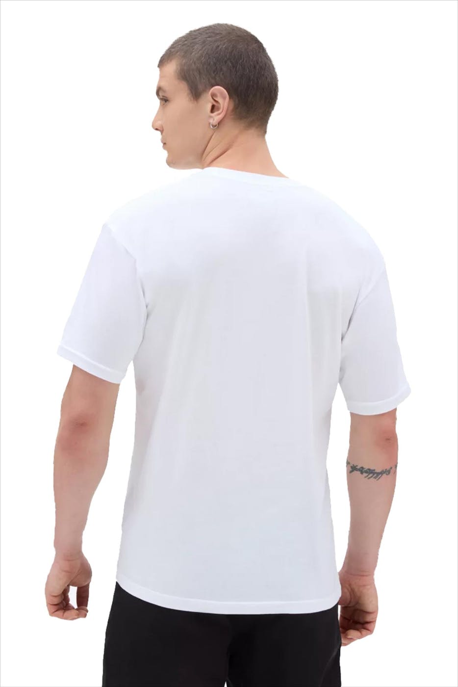 Vans  - Witte Left Chest Logo T-shirt