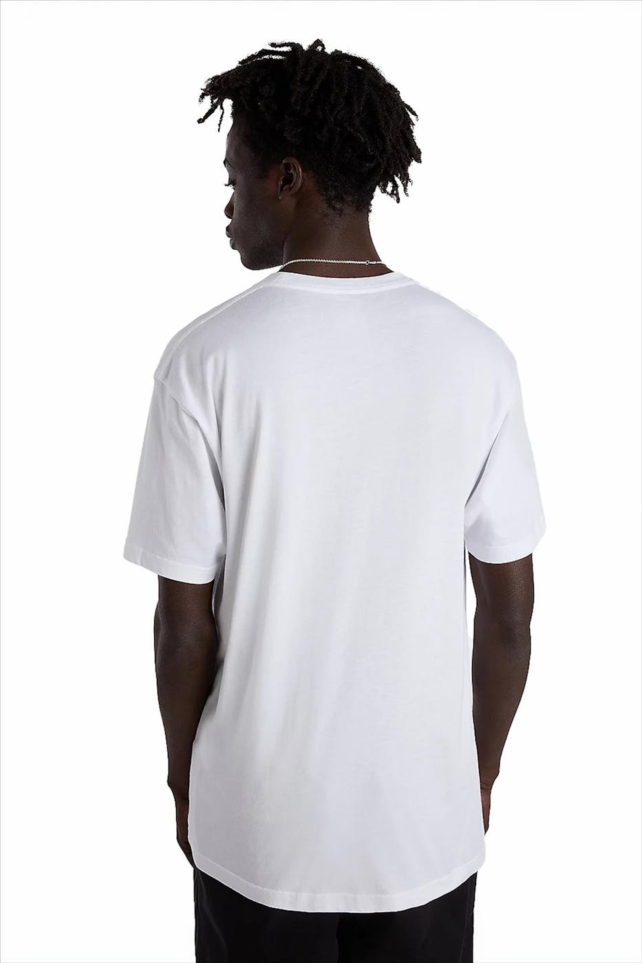 Vans - Witte Left Chest Logo T-shirt