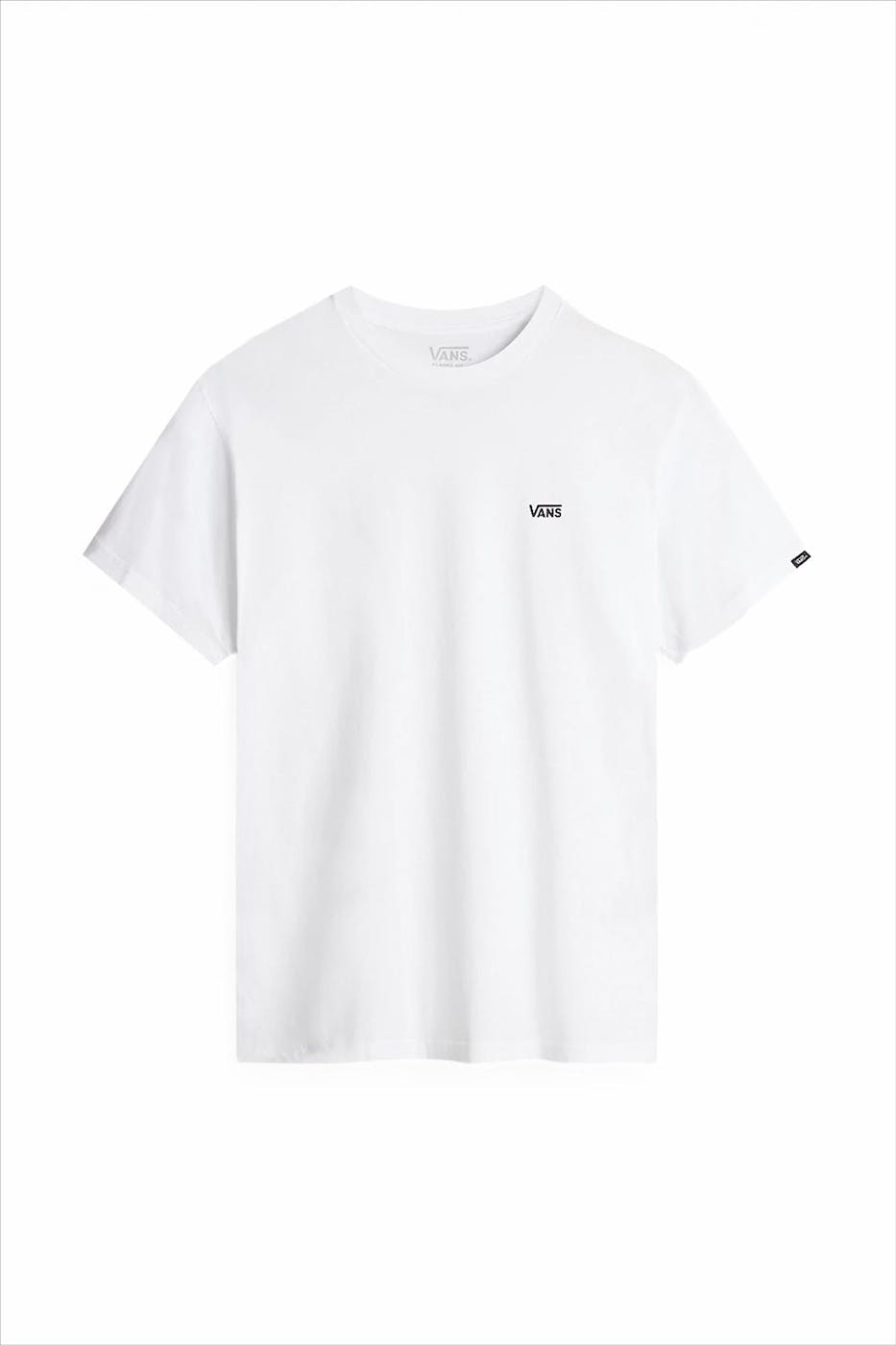 Vans - Witte Left Chest Logo T-shirt
