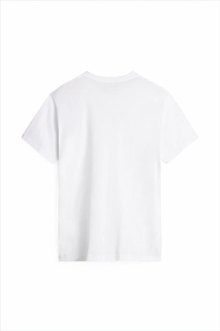 Vans - Witte Left Chest Logo T-shirt