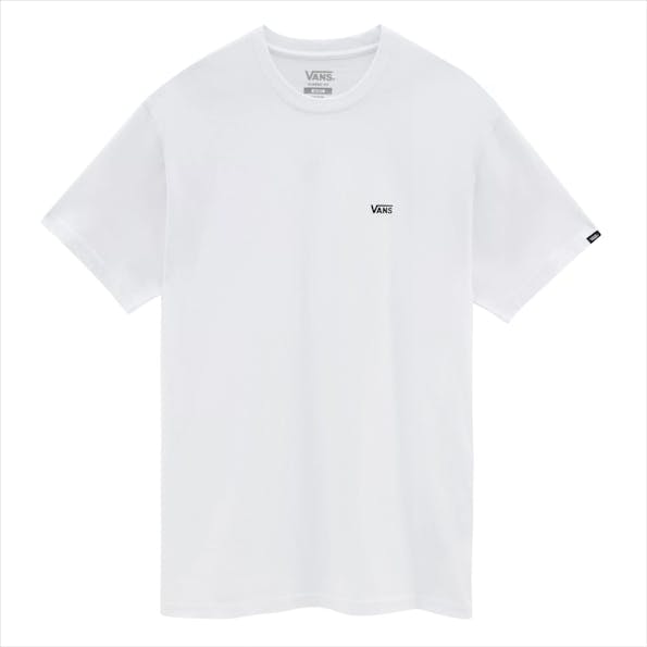 Vans  - Witte Left Chest Logo T-shirt