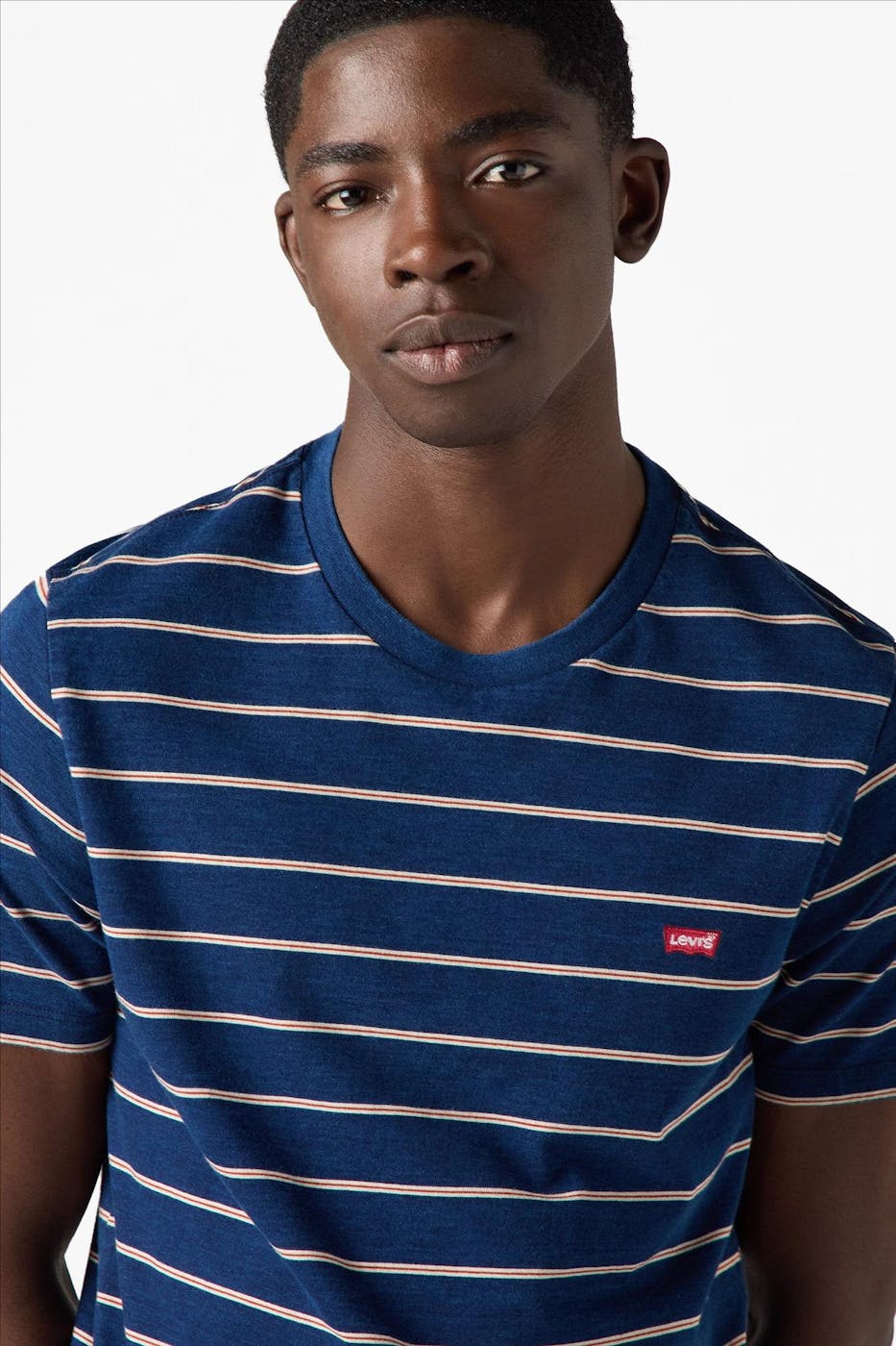 Levi's - Donkerblauwe Original Housemark T-shirt