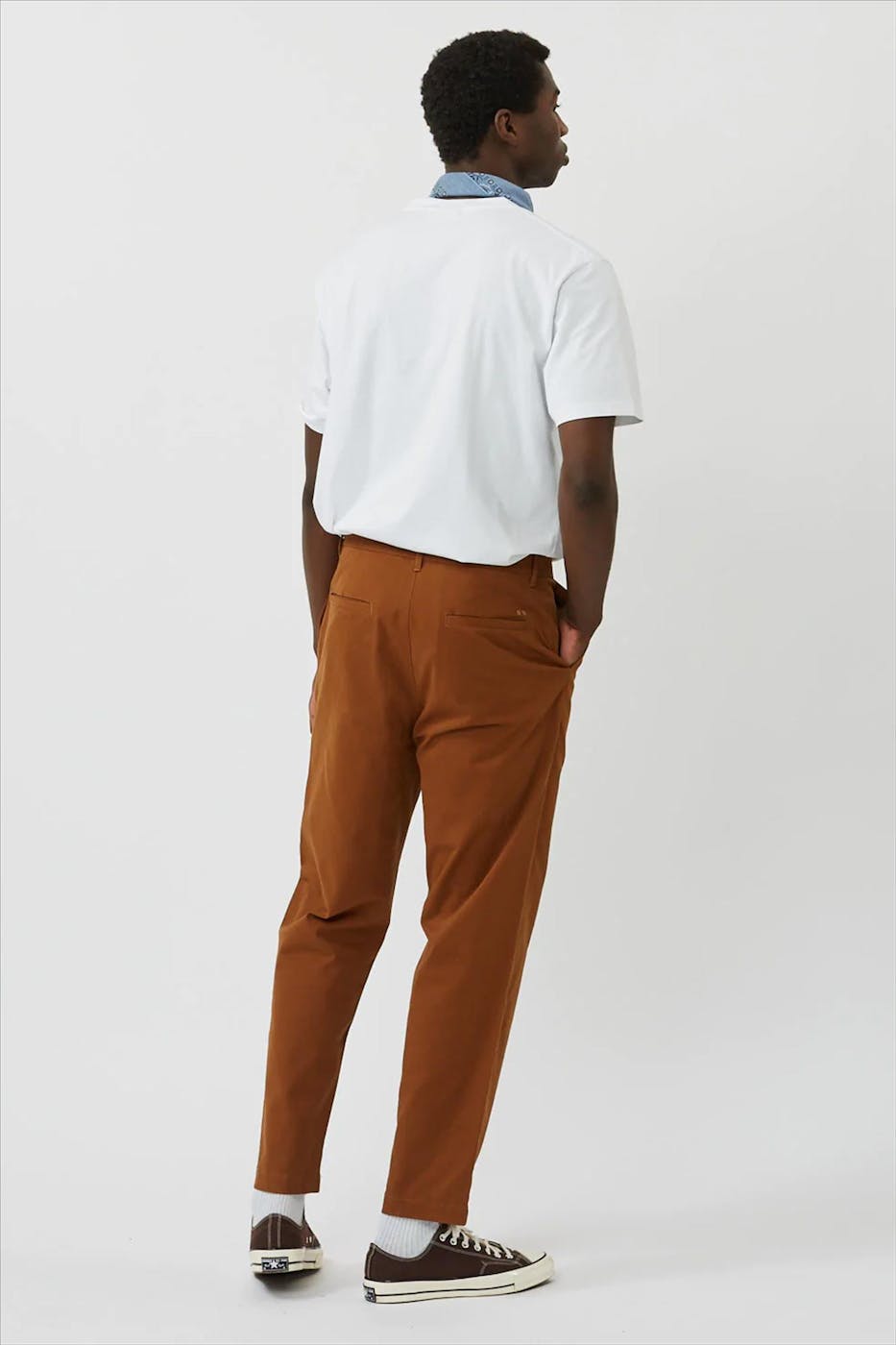 Minimum - Cognac Pleat chino