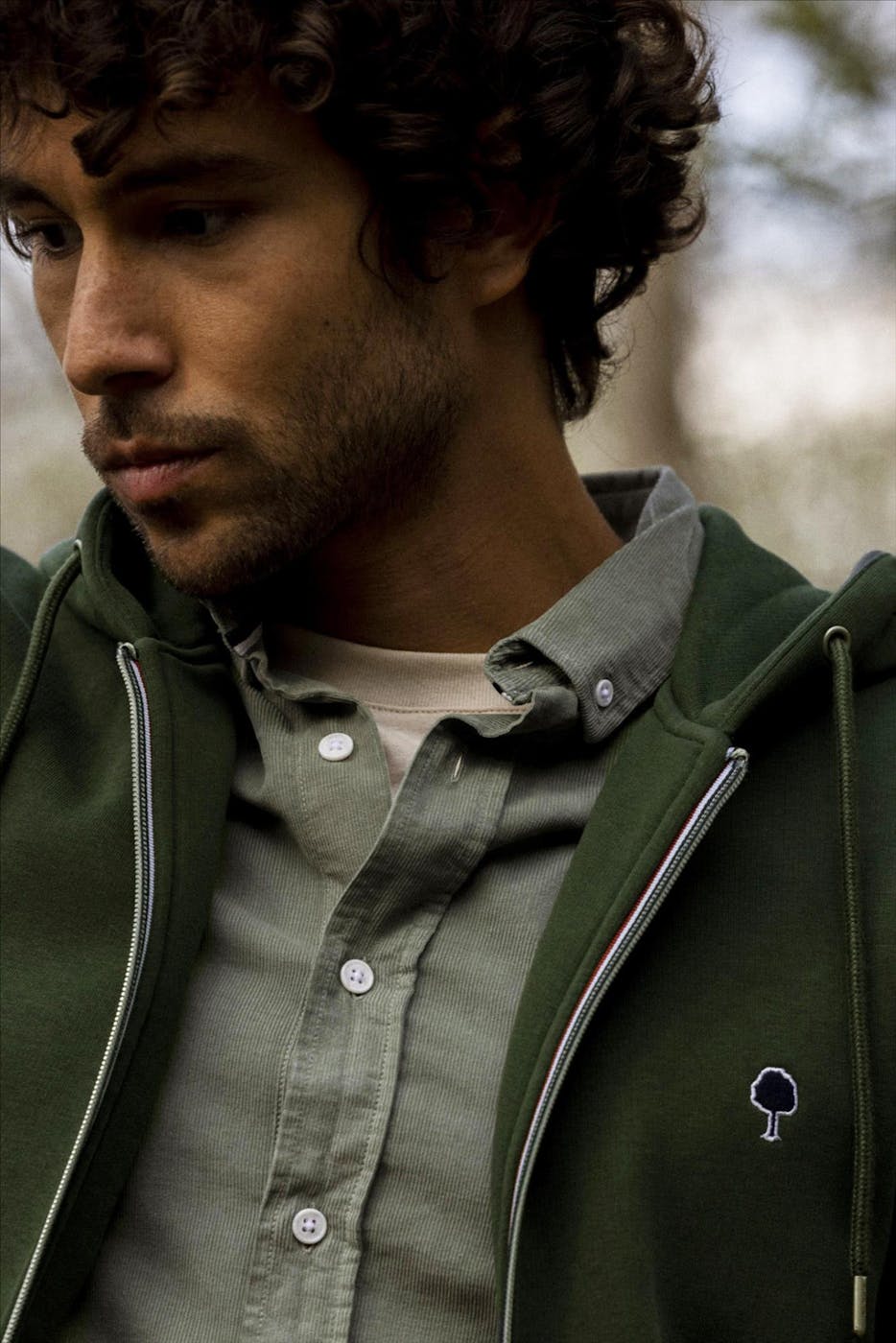Faguo - Groene Mesnil hoodie