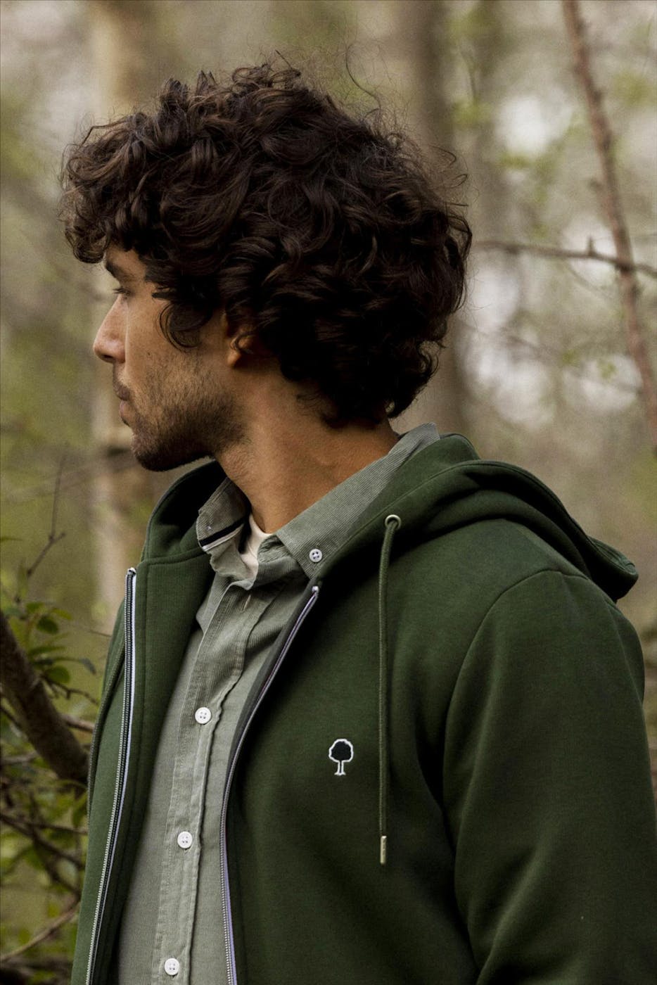 Faguo - Groene Mesnil hoodie