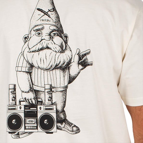 Iriedaily - Ecru Garden Gnome T-shirt