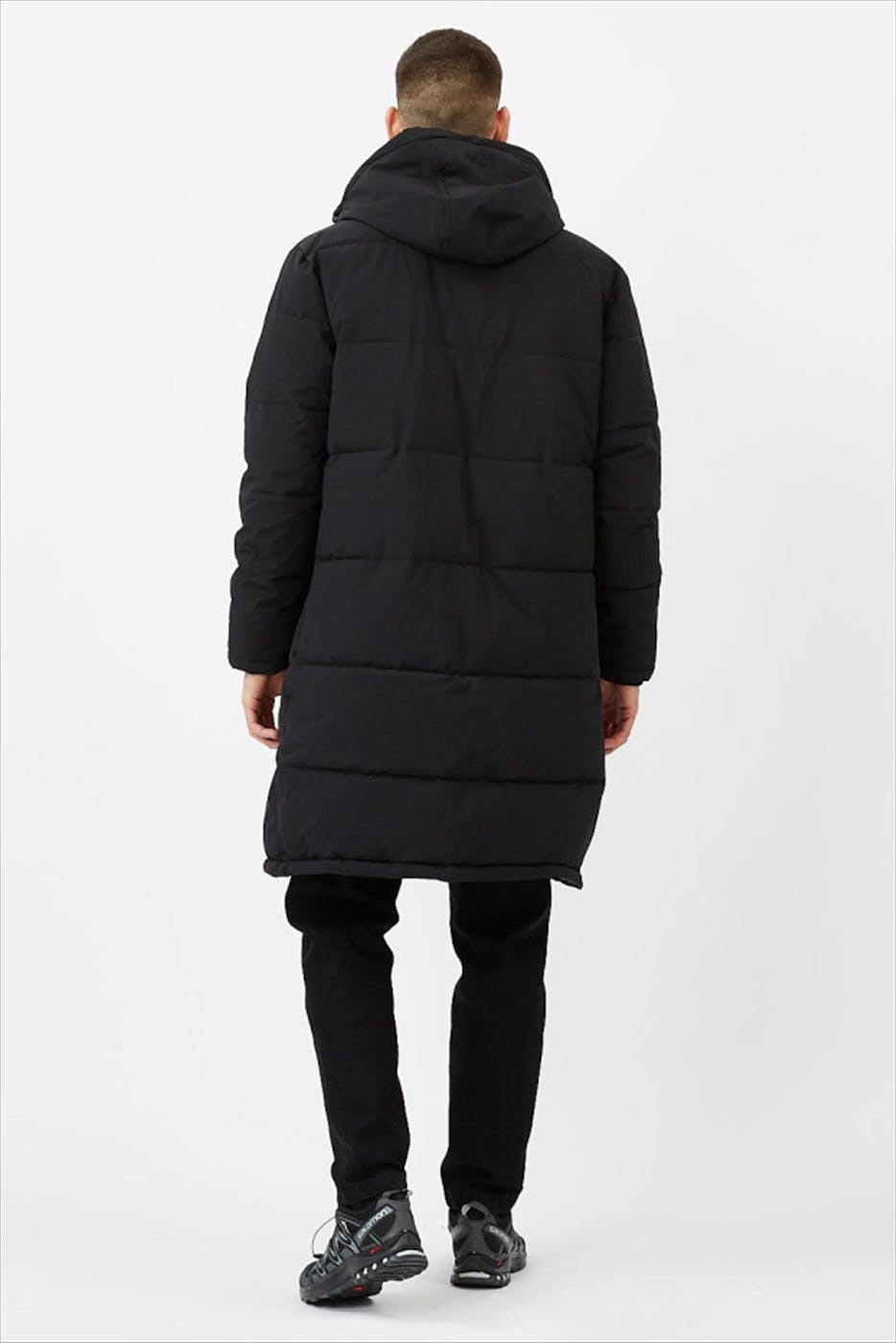 Minimum - Zwarte Andan puffermantel