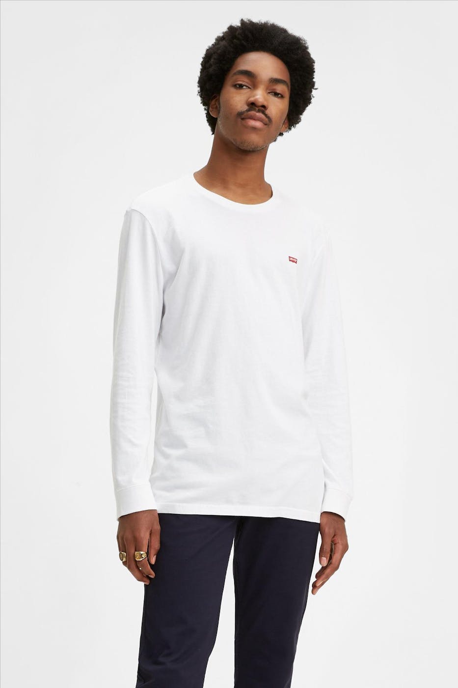 Levi's - Witte Original longsleeve