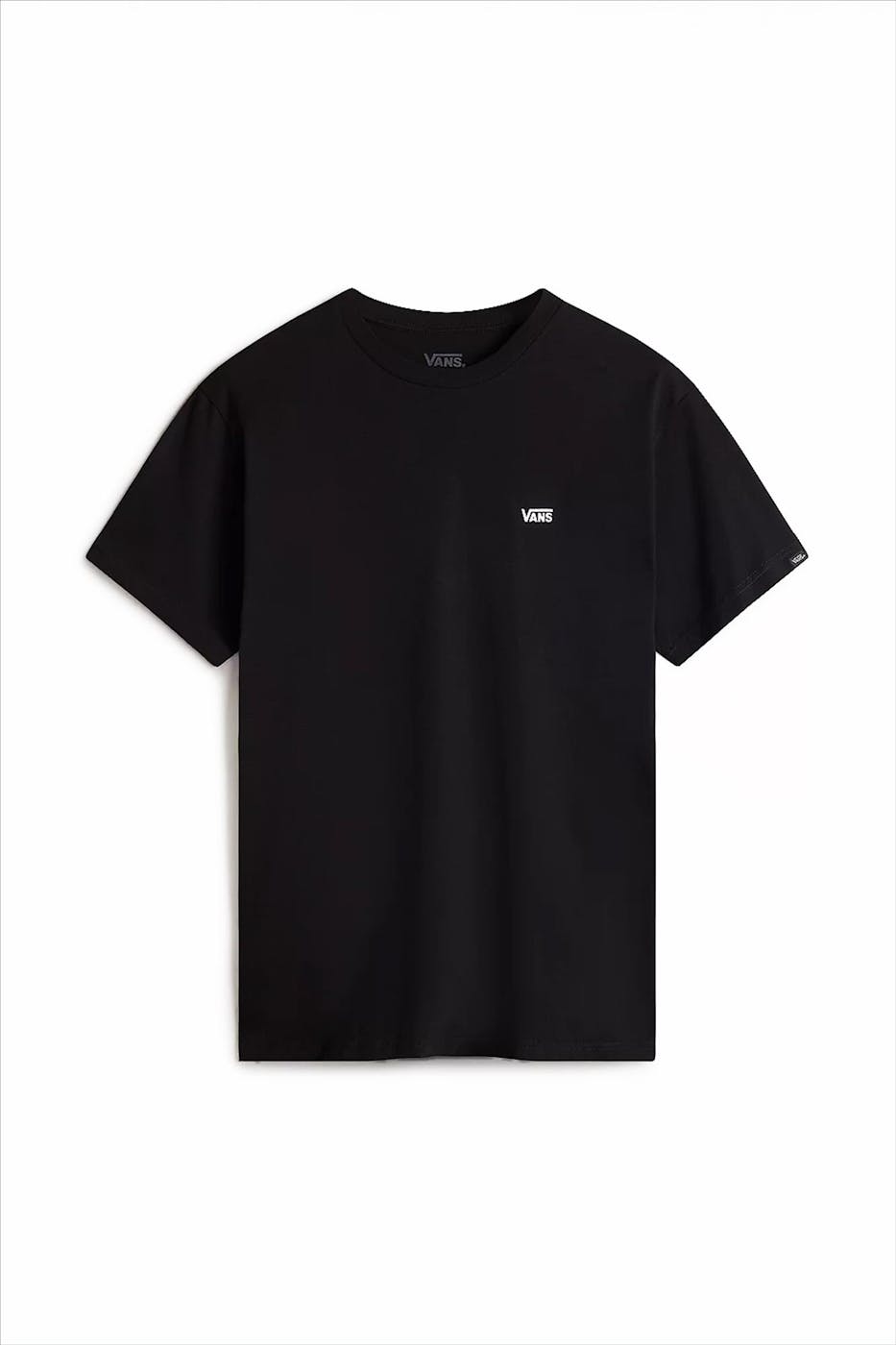 Vans - Zwarte Left Chest Logo T-shirt