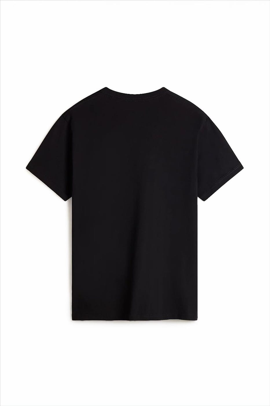 Vans - Zwarte Left Chest Logo T-shirt