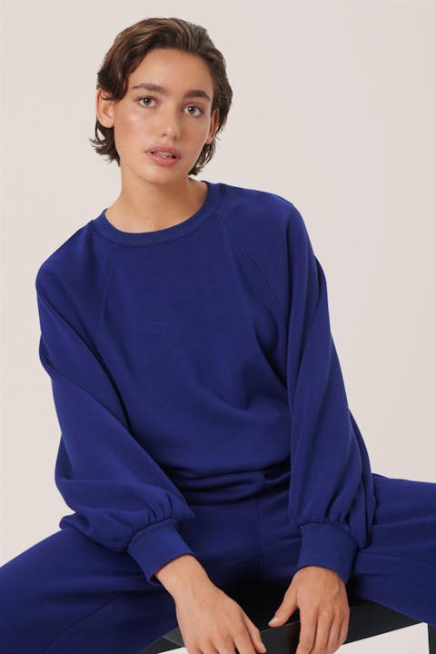 MOSS COPENHAGEN - Blauwe Nelina sweater